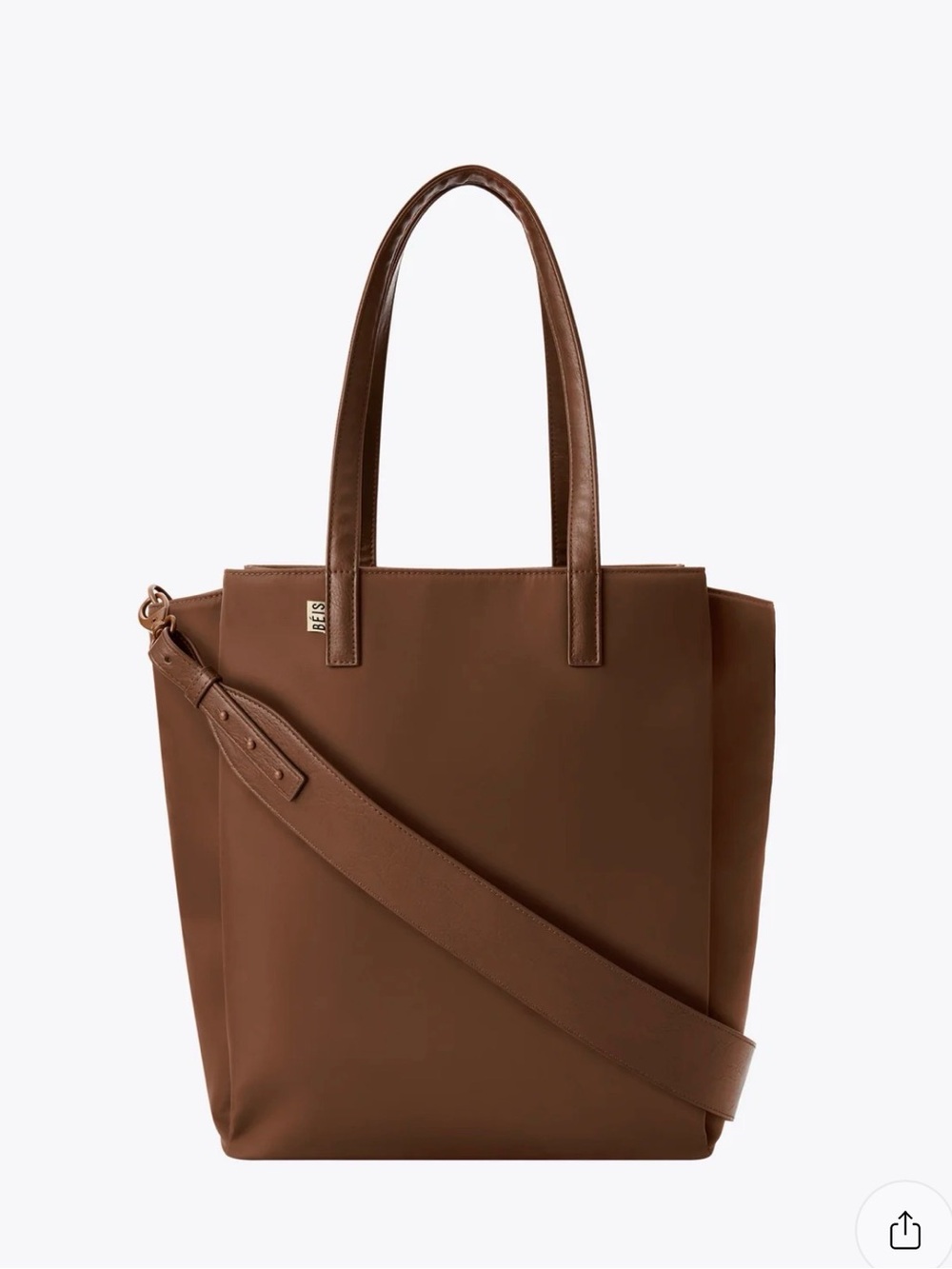 Beis Commuter Tote in Maple - Picture 4 of 12